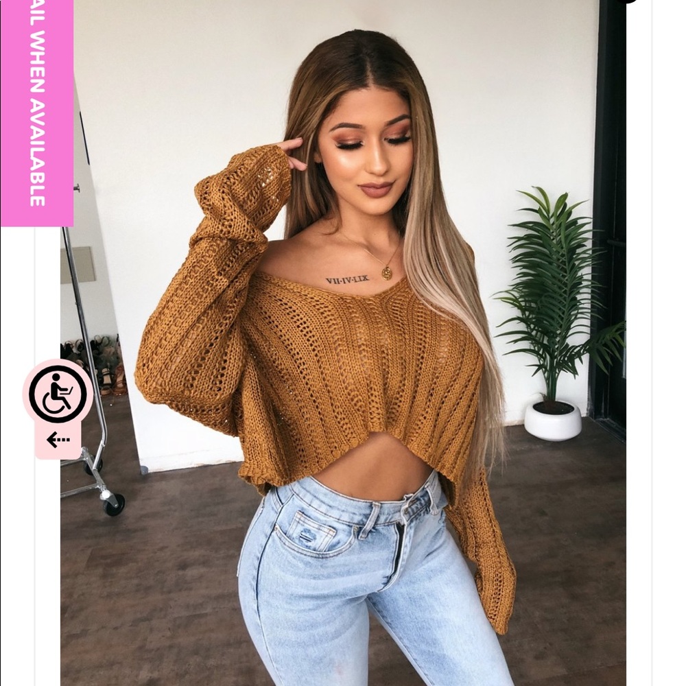 Knit sweater
